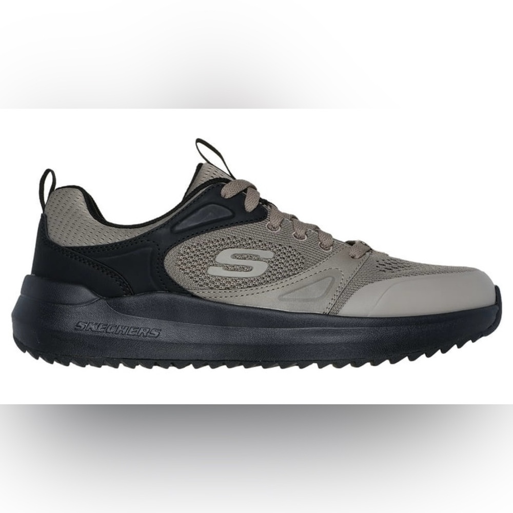 NIB/NWT Men’s Skechers Black and Taupe Walking Sneakers. - Picture 2 of 16